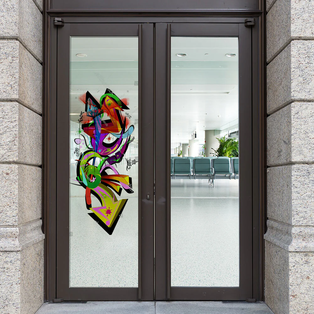 anti-graffiti, anti-vandalism window film